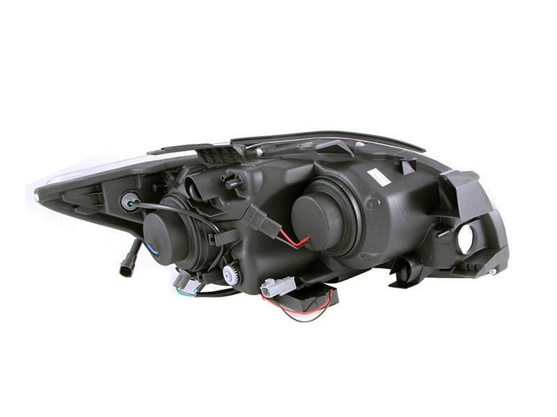 ANZO 2005 - 2010 Scion Tc Projector Headlights w/ Halo Black (CCFL) - CPC Performance