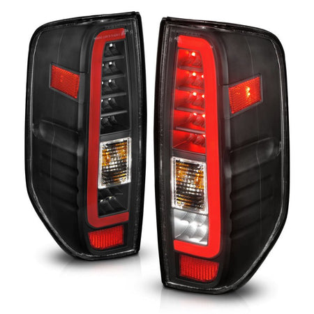 ANZO 2005 - 2021 Nissan Frontier LED Taillights Black Housing/Clear Lens - CPC Performance