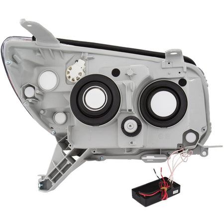 ANZO 2006 - 2009 Toyota 4Runner Projector Headlights w/ Halo Chrome - CPC Performance
