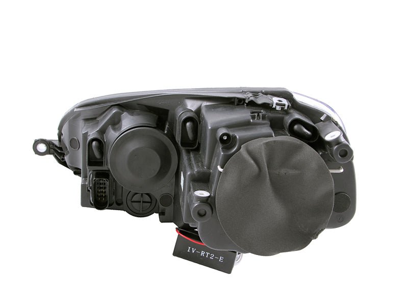 ANZO 2006 - 2009 Volkswagen Rabbit Projector Headlights w/ Halo Black (CCFL) - CPC Performance