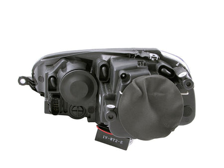 ANZO 2006 - 2009 Volkswagen Rabbit Projector Headlights w/ Halo Black (CCFL) - CPC Performance
