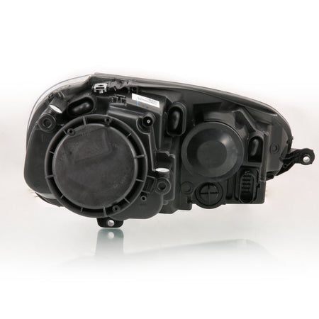 ANZO 2006 - 2009 Volkswagen Us Rabbit Crystal Headlight Black (Halogen Only) - CPC Performance