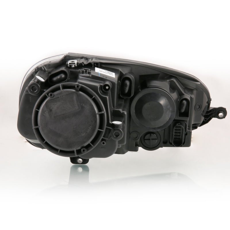 ANZO 2006 - 2009 Volkswagen Us Rabbit Crystal Headlight Black (Halogen Only) - CPC Performance