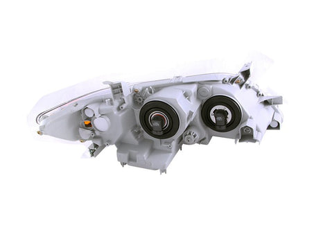 ANZO 2007 - 2009 Toyota Camry Projector Headlights w/ Halo Black - CPC Performance