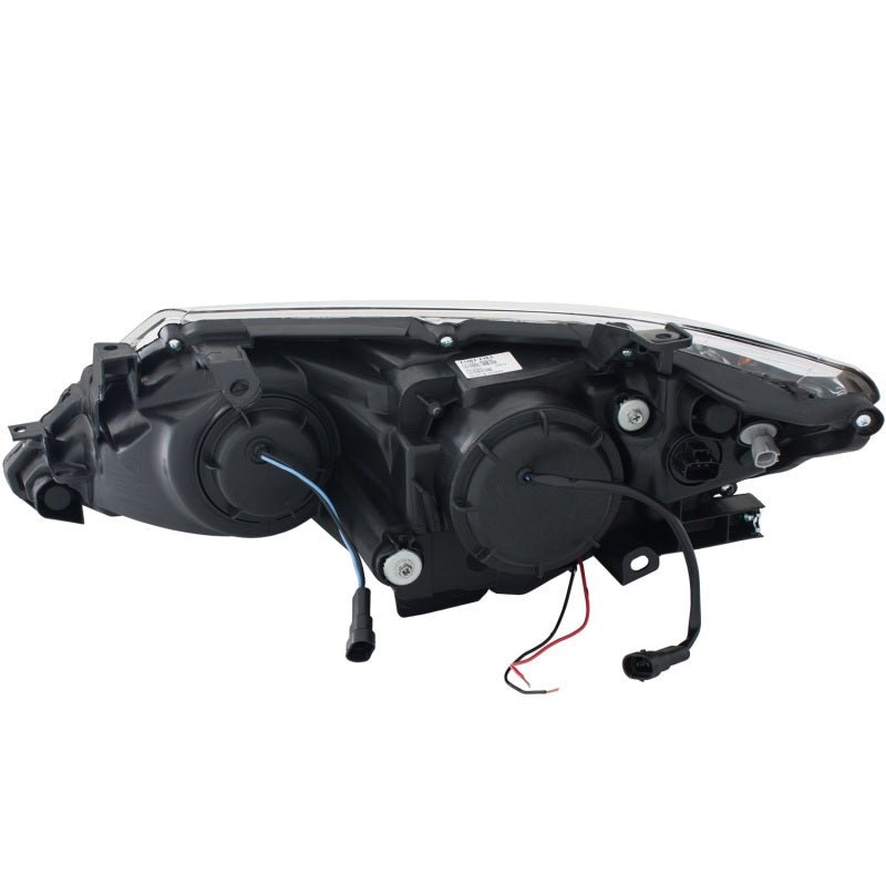 ANZO 2012 - 2013 Toyota Camry Projector Headlights w/ Halo Black - CPC Performance