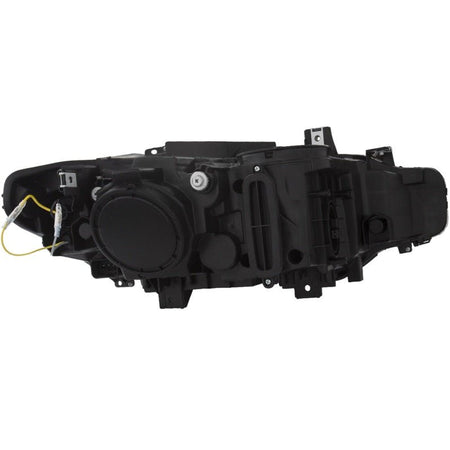 ANZO 2012 - 2015 BMW 3 Series Projector Headlights w/ U - Bar Black - CPC Performance