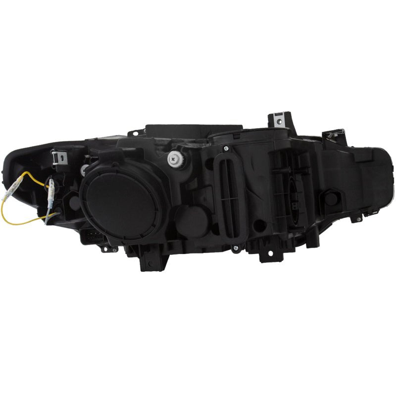 ANZO 2012 - 2015 BMW 3 Series Projector Headlights w/ U - Bar Black - CPC Performance