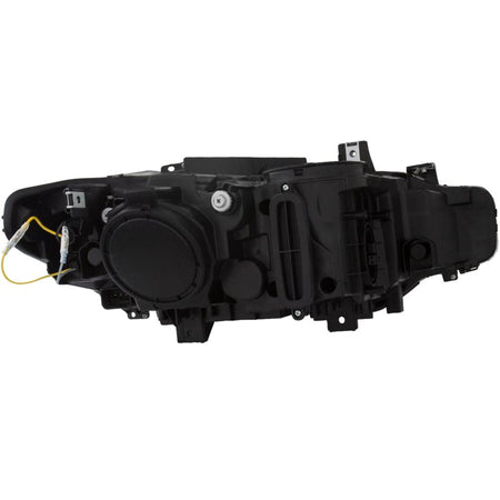 ANZO 2012 - 2015 BMW 3 Series Projector Headlights w/ U - Bar Black - CPC Performance