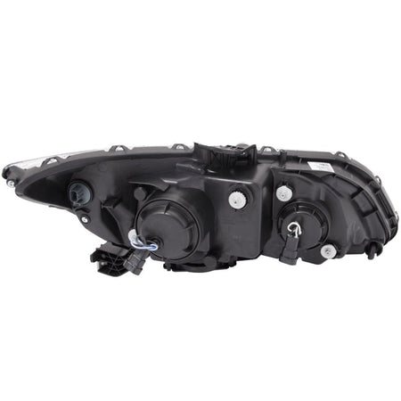 ANZO 2012 - 2015 Honda Civic Projector Headlights w/ U - Bar Black - CPC Performance