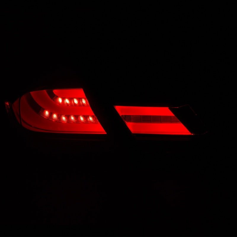 ANZO 2013 - 2015 Honda Civic (excludes hybrid) LED Taillights Chrome - CPC Performance