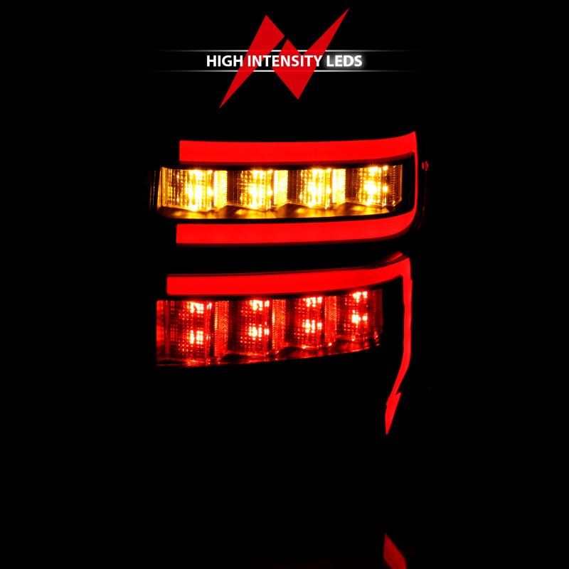 ANZO 2014 - 2020 Toyota 4Runner T.L Black Housing Smoke Lens Red Light Bar W/Sequential - CPC Performance