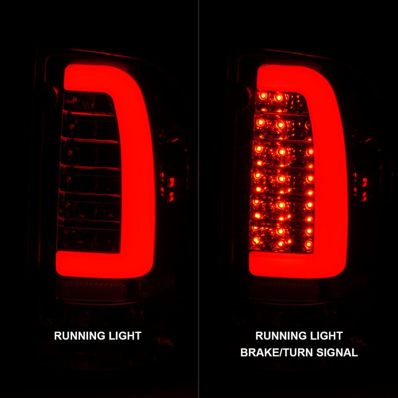ANZO 95 - 00 Toyota Tacoma LED Taillights Chrome Housing Clear Lens (Pair) - CPC Performance