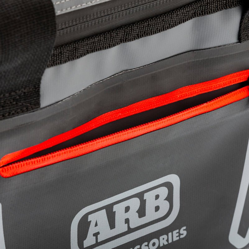 ARB Cooler Bag Charcoal w/ Red Highlights 15in L x 11in W x 9in H Holds 22 Cans - CPC Performance