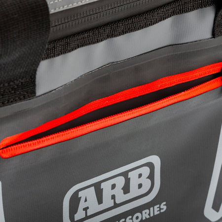 ARB Cooler Bag Charcoal w/ Red Highlights 15in L x 11in W x 9in H Holds 22 Cans - CPC Performance