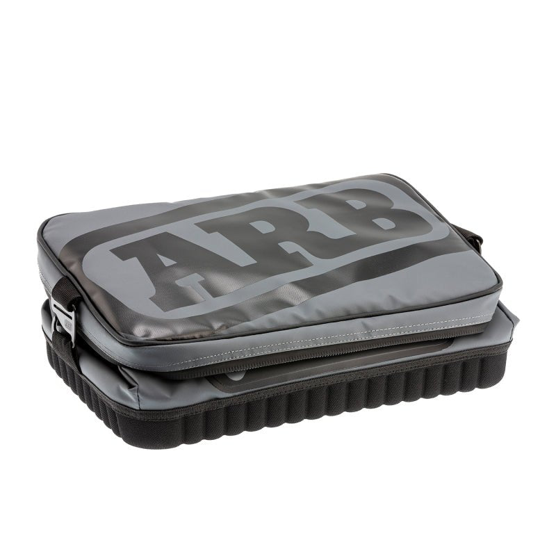 ARB Cooler Bag Charcoal w/ Red Highlights 15in L x 11in W x 9in H Holds 22 Cans - CPC Performance