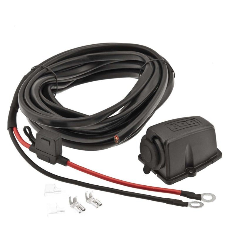 ARB Fridge Wiring Kit 6M W/Threaded Socket - CPC Performance