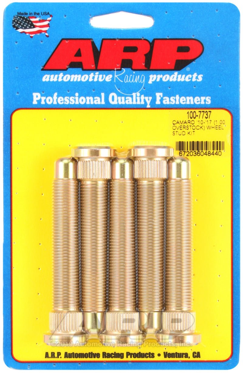 ARP 10 - 17 Chevrolet Camaro M14 1in Over Stock Length Wheel Stud Kit - CPC Performance