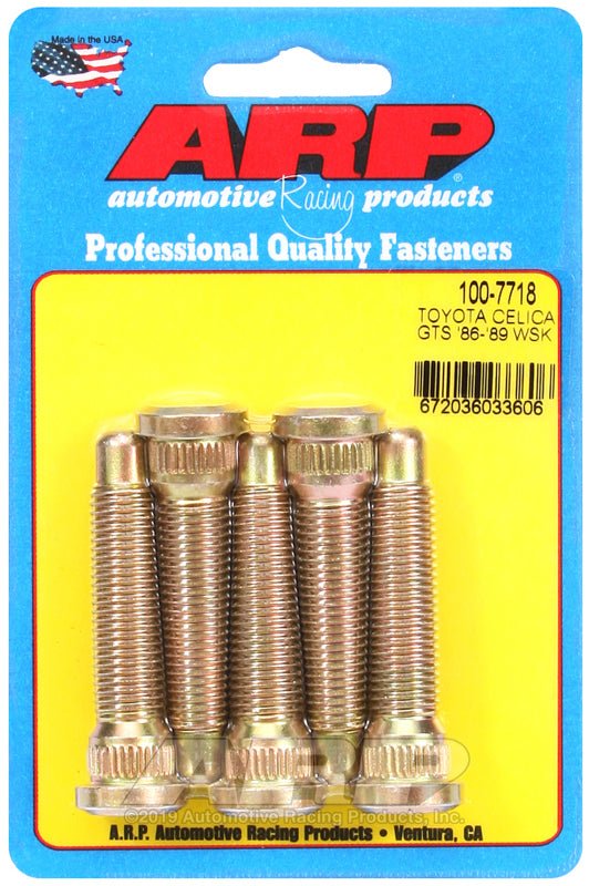 ARP 86 - 89 Toyota Celica GTS Front Wheel Stud Kit - CPC Performance