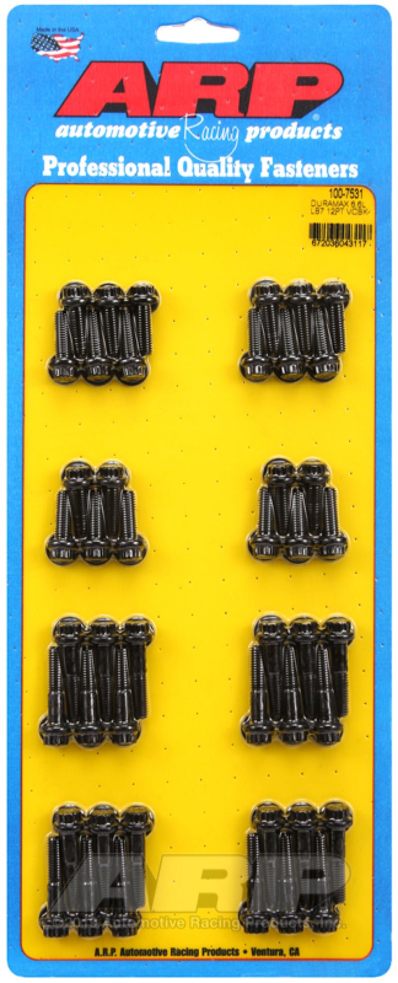 ARP Chevy Duramax 6.6L LB7 12pt Valve Cover Bolt Kit - CPC Performance