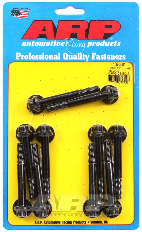 ARP Ford Modular V8 Main Cap - Side Bolt (Early Cast Iron Block) M8 Main Bolt Kit - CPC Performance