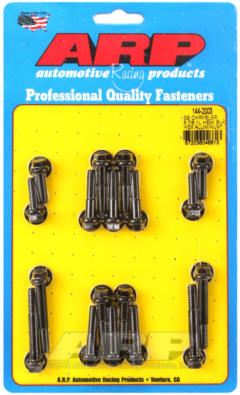 ARP Small Block Chrysler 5.7/6.1L Hemi Hex Aluminum Intake Manifold Bolt Kit - CPC Performance