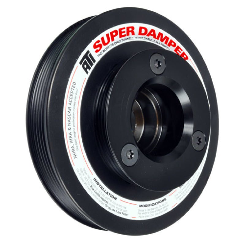 ATI Damper - 6.78in - Alum - 4 & 6 Grv - Honda H22 - Street - 4 Percent & 9 Percent OD Sizes - CPC Performance