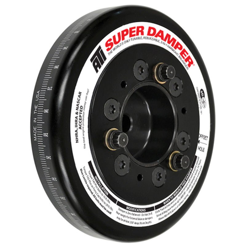 ATI Damper - 7.074in - Alum - 6 Grv - Scion/Subaru/Toyota - 4U - GSE - FA20 2.0L - 10 Percent UD - CPC Performance