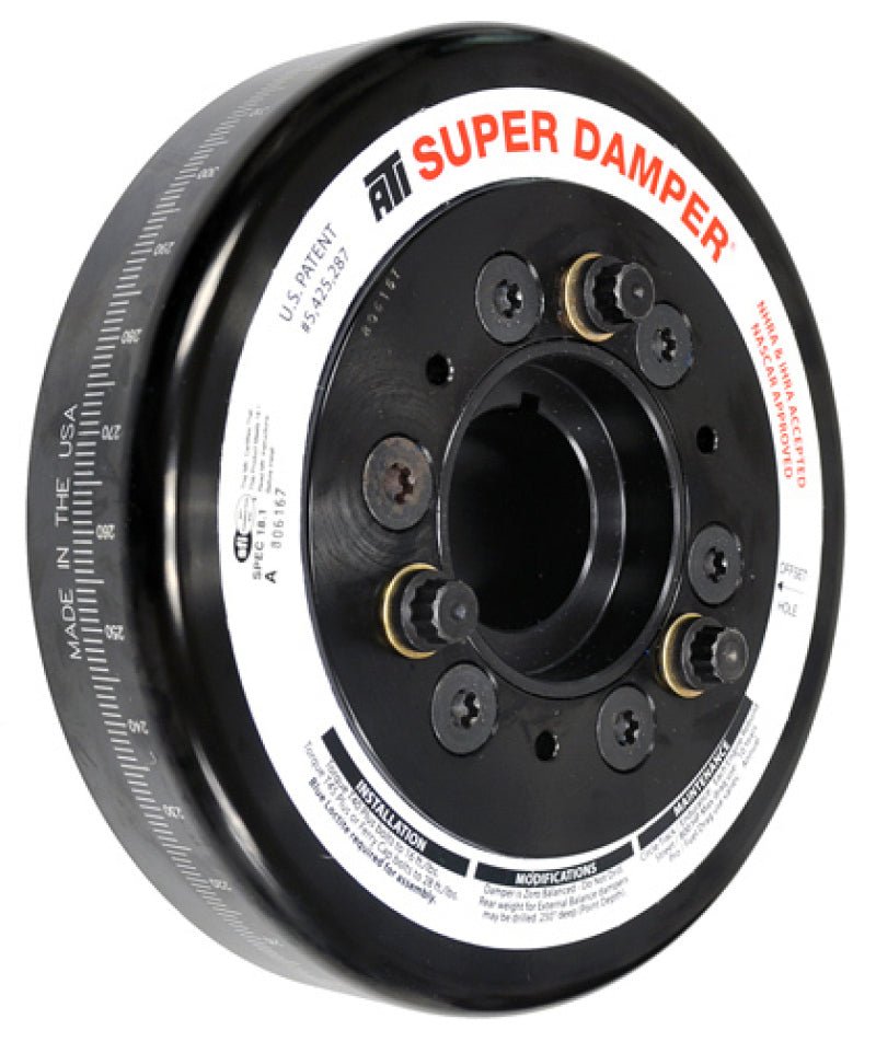 ATI Damper - 7.48in - Alum LW - 6 Groove - LSA - 09 - 15 Cadillac CTS - V (Excl SC Pulley) - CPC Performance