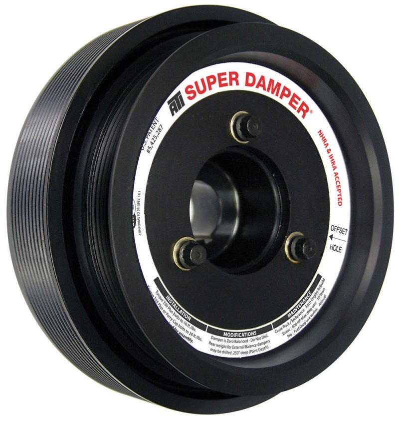 ATI Damper - 7.81in - Alum - 6/10 Grv - Ford GT 500 - 5.4 / 5.8 - 07 - 14 - 10 Percent OD Size - CPC Performance