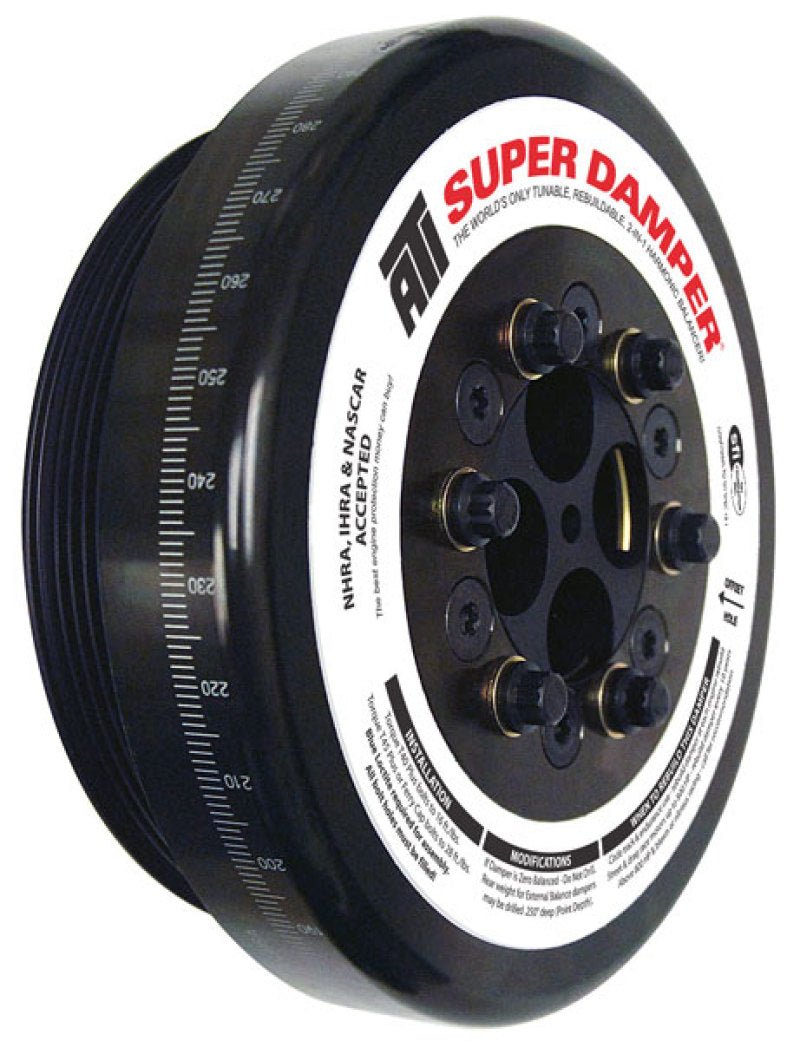 ATI Damper - 8.074in - Steel - 8 Grv - Cummins - 4BT - 6BT - 3.9L - 5.9L - 3 Ring - Diesel - CPC Performance