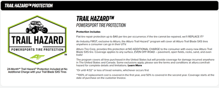 Atturo Trail Blade X/T SxS Tire - 33X10R15 80N - CPC Performance