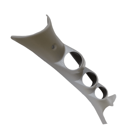 Autometer 03 - 08 Dodge Ram / 02 Dodge 1500 Triple 52mm Pillar Pod Taupe - CPC Performance