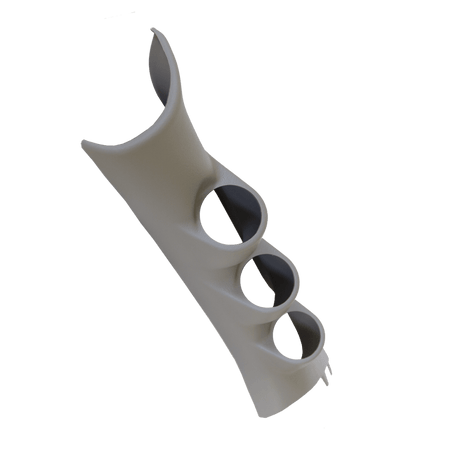 Autometer 10 - 12 Dodge Ram 52mm Taupe Triple Pillar Pod - CPC Performance