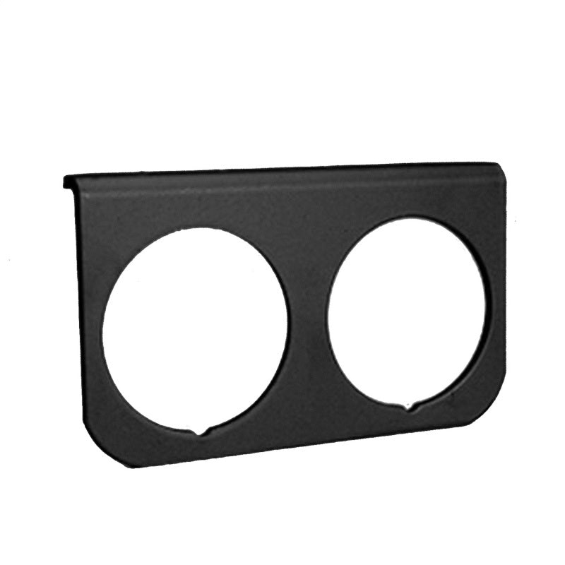 Autometer 2 - 1/16in Black 2 - Hole Gauge Panel - CPC Performance
