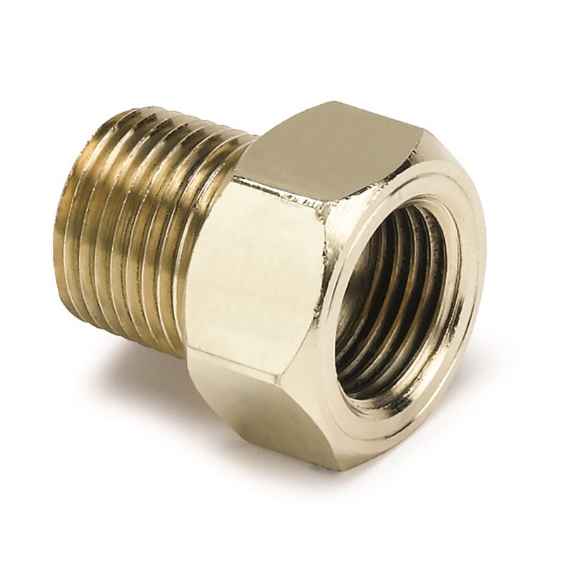 Autometer 3/8in Brass NPT Mechanical Temp Adapter - CPC Performance