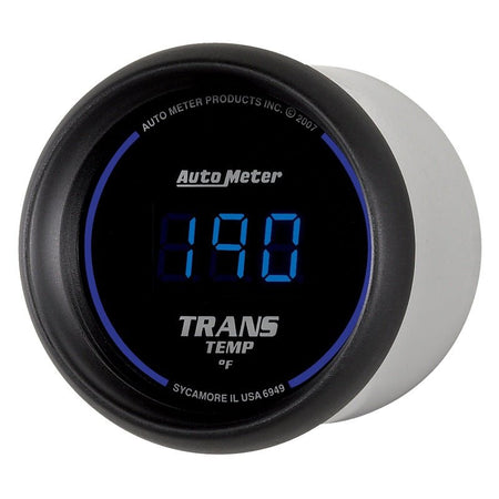 Autometer 52.4mm Black Digital Trans Temperature Gauge - CPC Performance