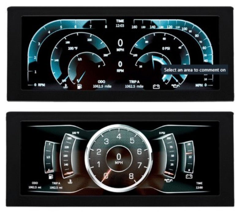 Autometer 82 - 87 Monte Carlo/El Camino/Malibu InVision Digital Instrument Display Color LCD - CPC Performance