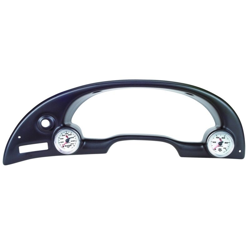 Autometer 94 - 00 Ford Mustang 52mm Black Dual Instrument Cluster Bezel - CPC Performance