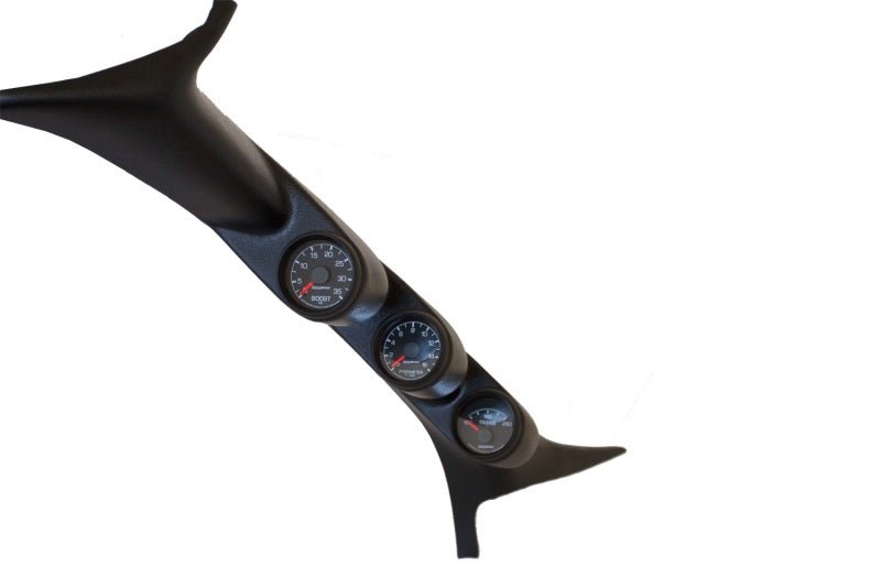 Autometer 99 - 07 Ford Powerstroke/SD Black Triple Pillar Gauge Kit - CPC Performance