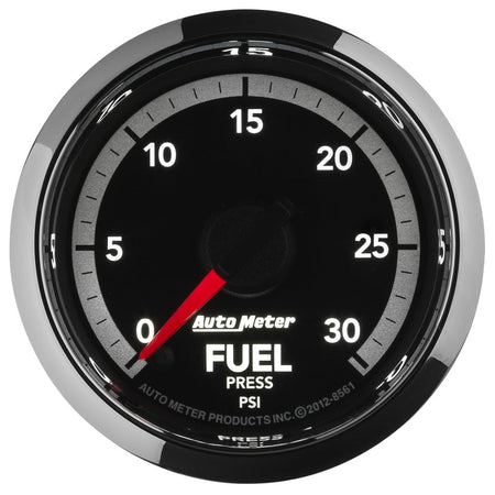 Autometer Factory Match 52.4mm Full Sweep Electronic 0 - 30 PSI Fuel Pressure Gauge Dodge 4th Gen - CPC Performance