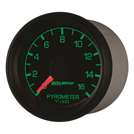 Autometer Factory Match Ford 52.4mm Full Sweep Electronic 0 - 1600 Deg F EGT/Pyrometer Gauge - CPC Performance
