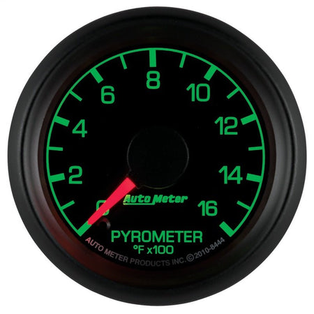 Autometer Factory Match Ford 52.4mm Full Sweep Electronic 0 - 1600 Deg F EGT/Pyrometer Gauge - CPC Performance