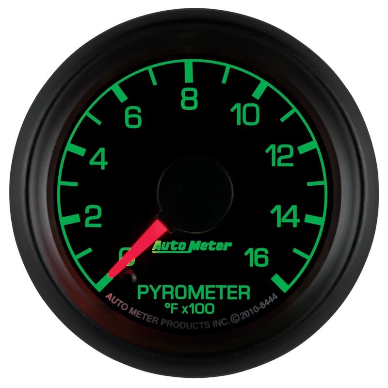 Autometer Factory Match Ford 52.4mm Full Sweep Electronic 0 - 1600 Deg F EGT/Pyrometer Gauge - CPC Performance