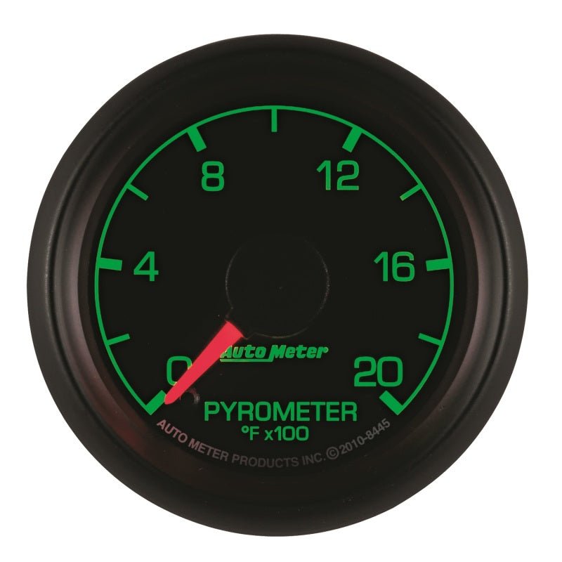 Autometer Factory Match Ford 52.4mm Full Sweep Electronic 0 - 2000 Deg F EGT/Pyrometer Gauge - CPC Performance