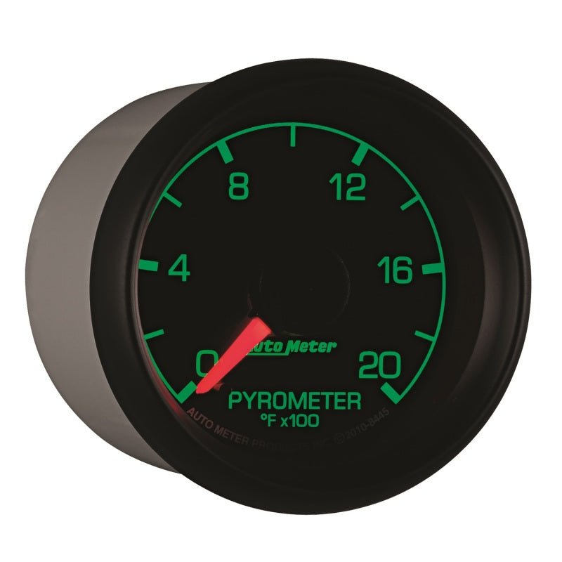 Autometer Factory Match Ford 52.4mm Full Sweep Electronic 0 - 2000 Deg F EGT/Pyrometer Gauge - CPC Performance