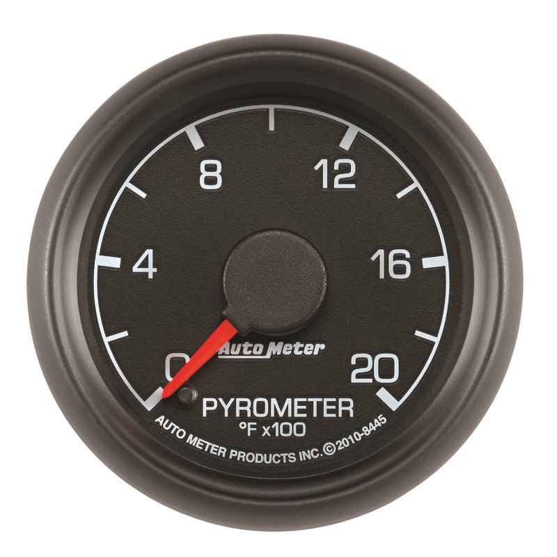 Autometer Factory Match Ford 52.4mm Full Sweep Electronic 0 - 2000 Deg F EGT/Pyrometer Gauge - CPC Performance