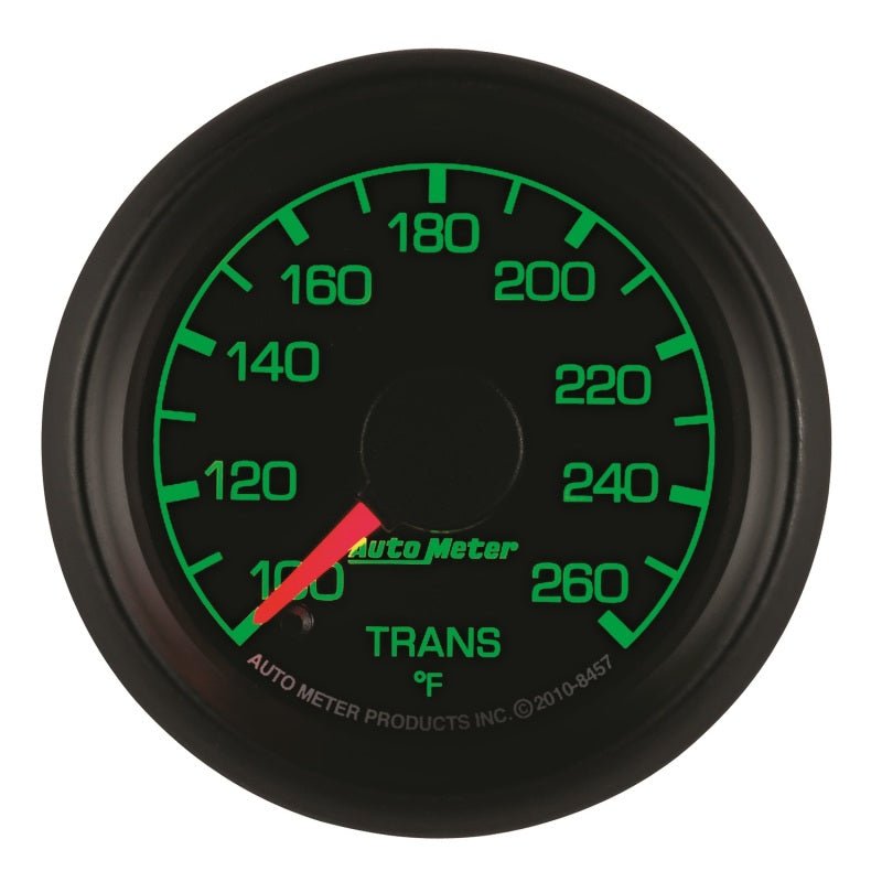 Autometer Factory Match Ford 52.4mm Full Sweep Electronic 100 - 260 Deg F Transmission Temp Gauge - CPC Performance