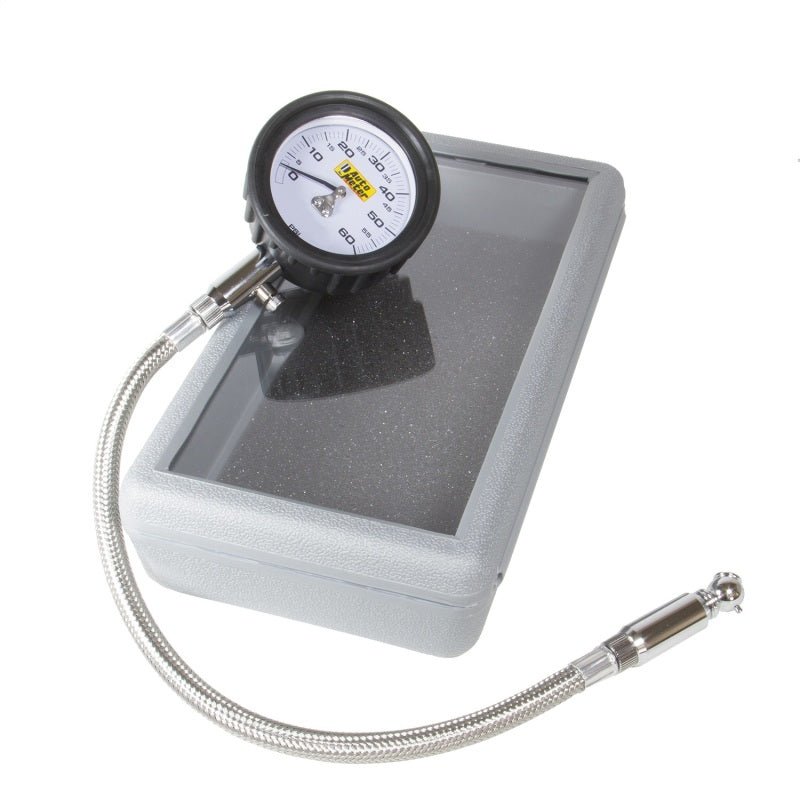 Autometer NASCAR Performance 60PSI Lo - Pressure Tire Pressure Gauge - CPC Performance