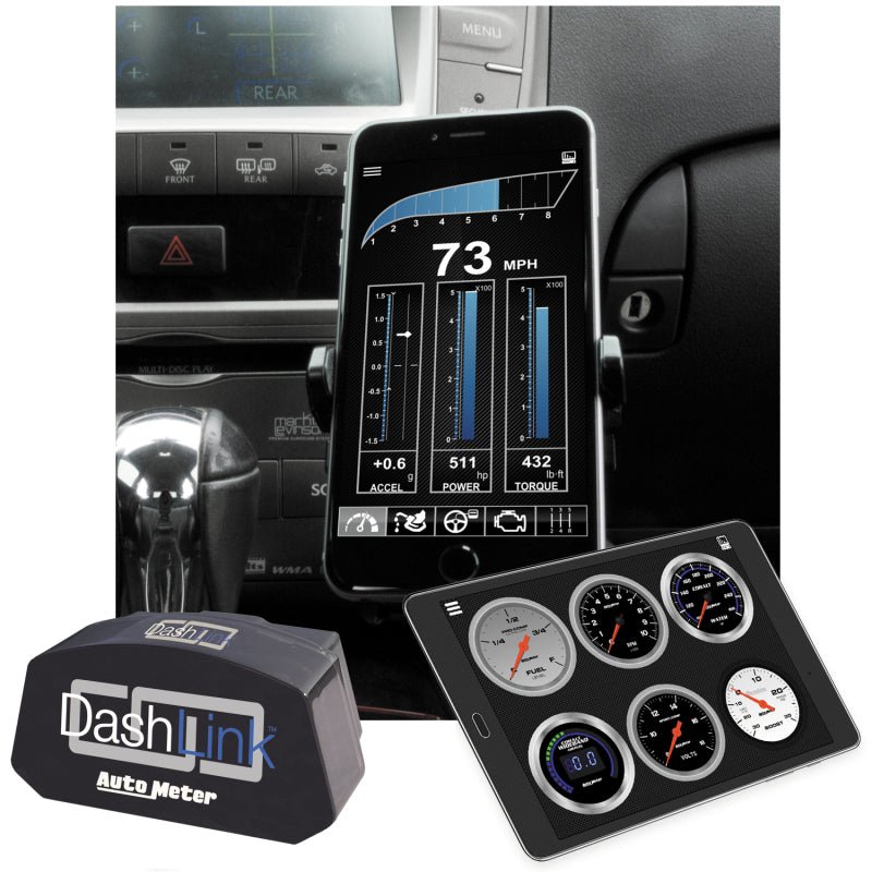 Autometer OBD - II Wireless Data Module Bluetooth DashLink for Apple IOS & Andriod Devices - CPC Performance