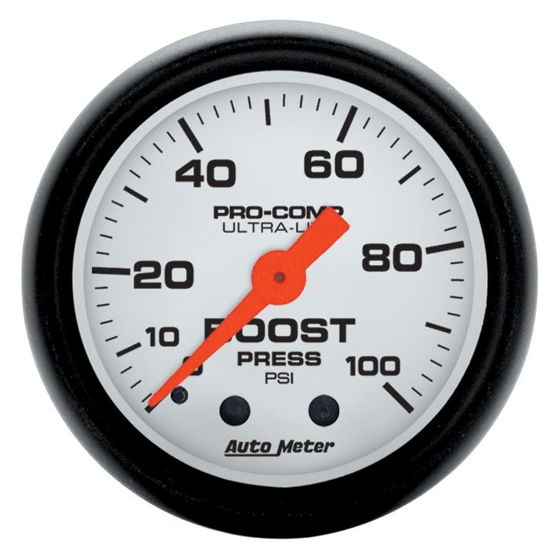 Autometer Phantom 2 1/16in 100psi Mechanical Boost Gauge - CPC Performance